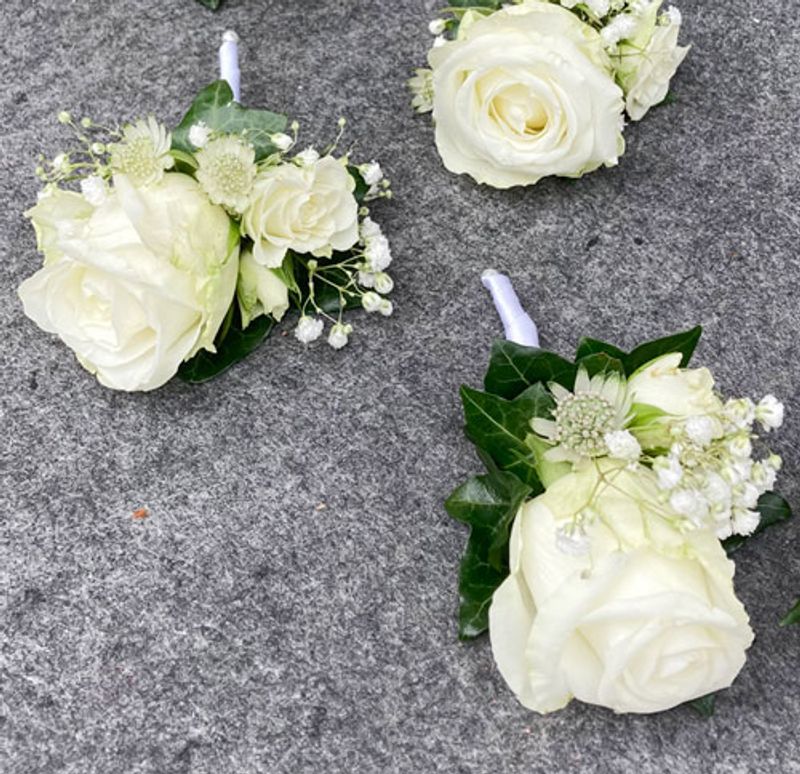 Corsage/ Knappehullsblomst