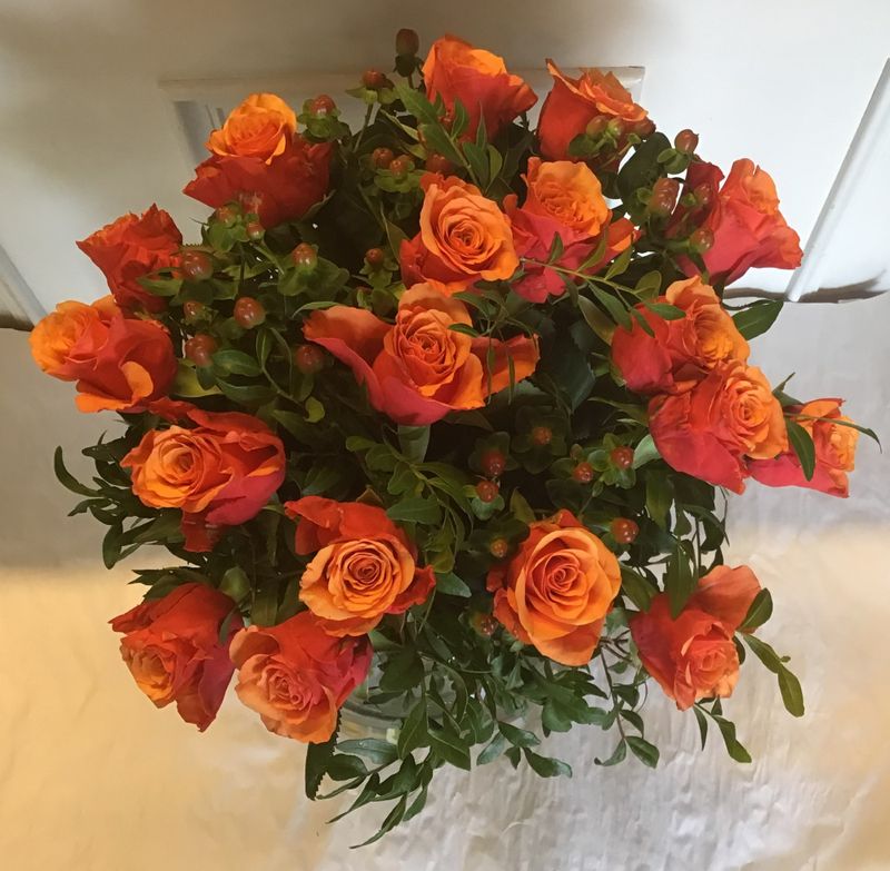 Ukas blomsterbukett, dekoratørens valg